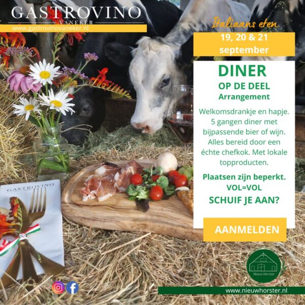 Diner op de deel