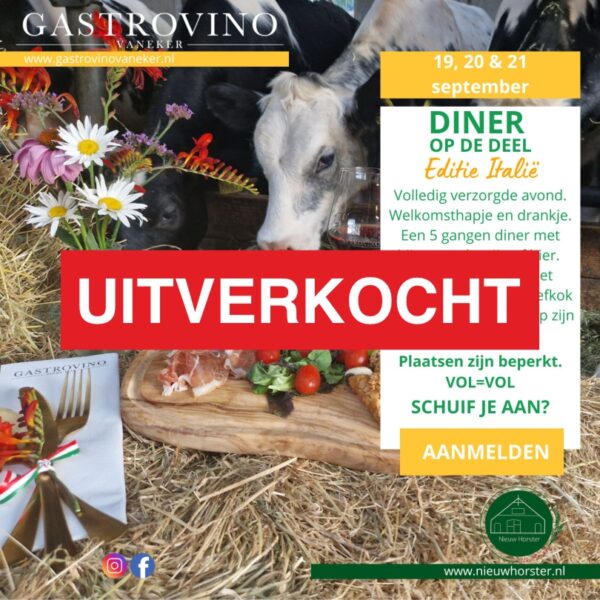 Diner op de deel